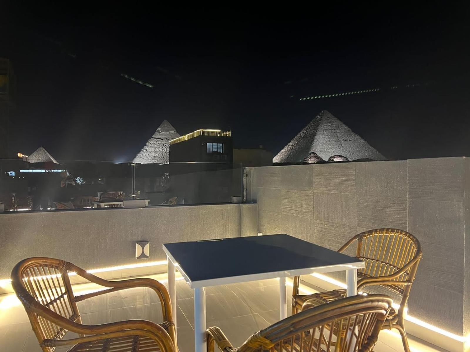 Prince Pyramids Inn Kafret el-Gabal Exteriér fotografie