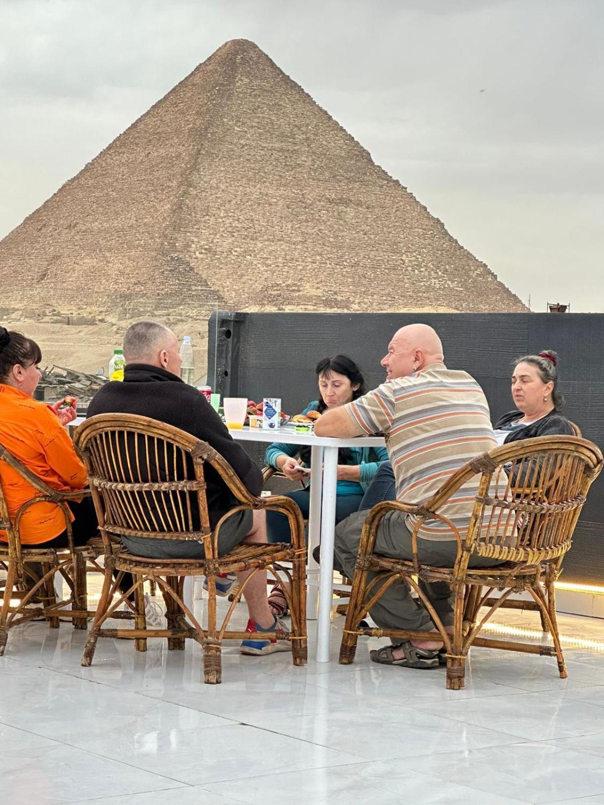 Prince Pyramids Inn Kafret el-Gabal Exteriér fotografie